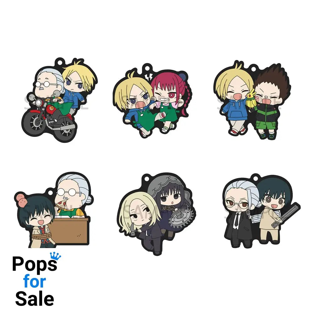 Sakamoto Days Rubber Mascot Buddycolle Rubber Charms 7 cm Assortment (6) Keyrings