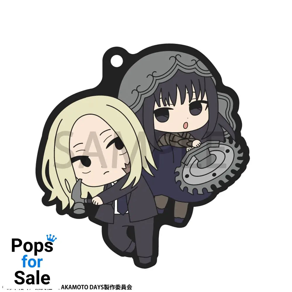 Sakamoto Days Rubber Mascot Buddycolle Rubber Charms 7 cm Assortment (6)