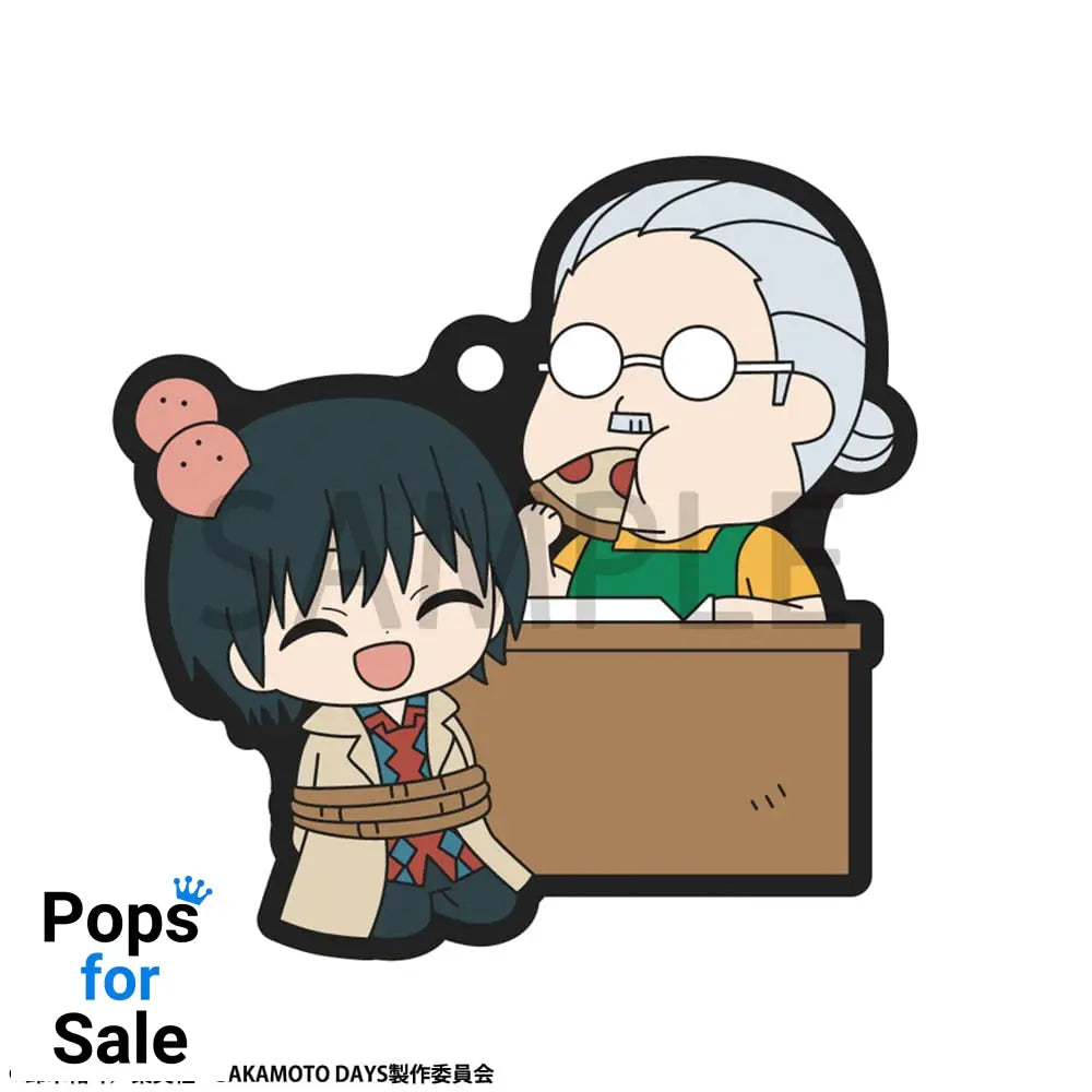 Sakamoto Days Rubber Mascot Buddycolle Rubber Charms 7 cm Assortment (6)