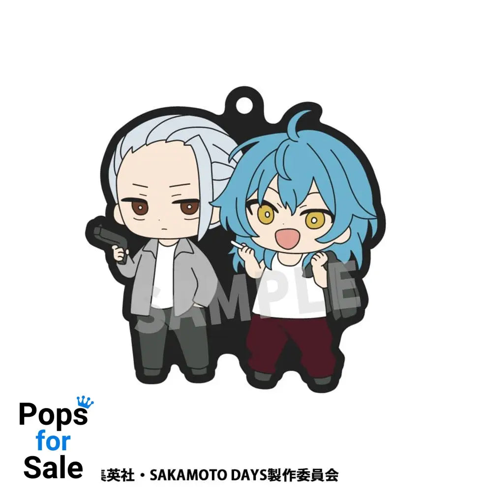 Sakamoto Days Rubber Mascot Buddycolle Rubber Charms Vol. 2 7 cm Assortment (6)