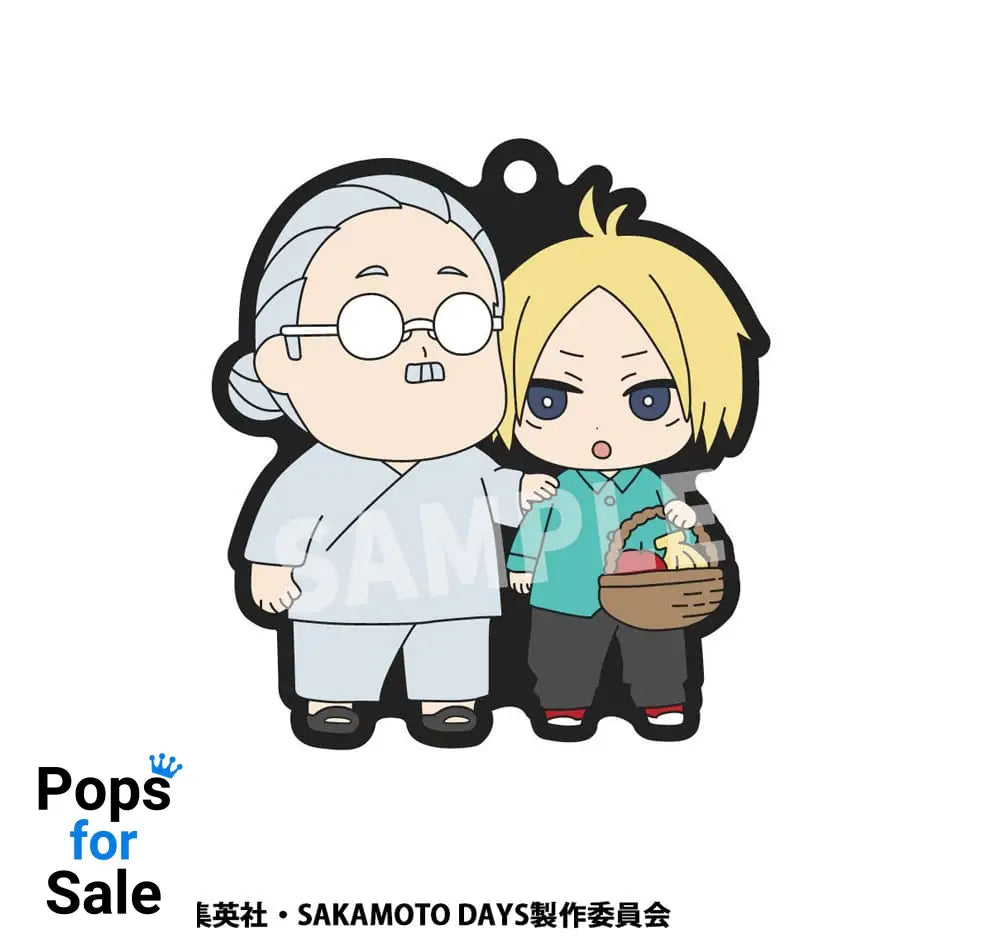 Sakamoto Days Rubber Mascot Buddycolle Rubber Charms Vol. 2 7 cm Assortment (6)