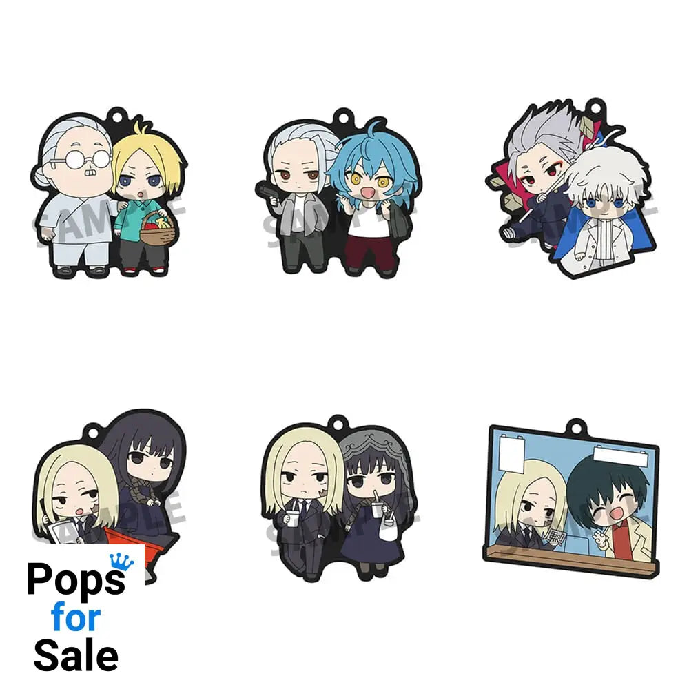 Sakamoto Days Rubber Mascot Buddycolle Rubber Charms Vol. 2 7 cm Assortment (6) Keyrings