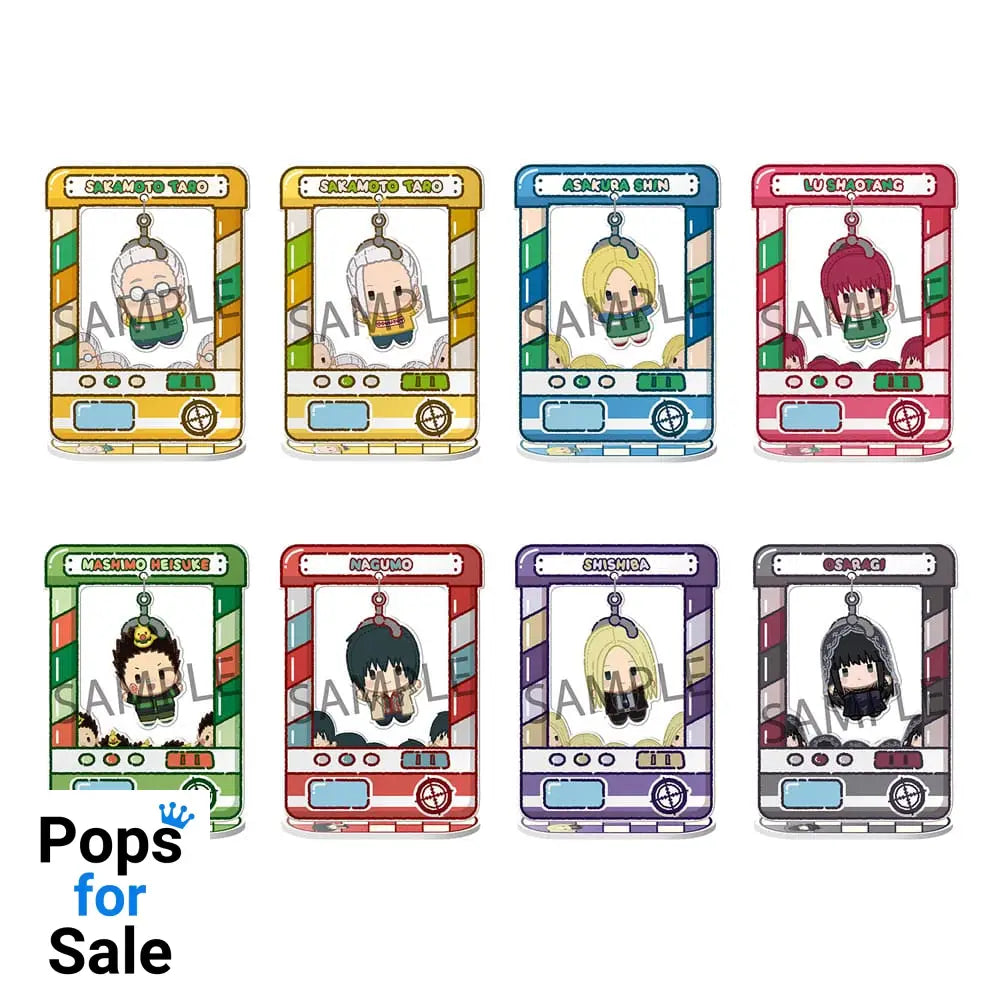 Sakamoto Days TokoToko Acrylic Figure Chara Catcher 9 cm Display (8) Mini-figures