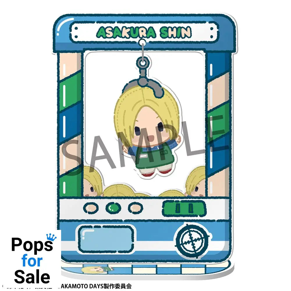 Sakamoto Days TokoToko Acrylic Figure Chara Catcher 9 cm Display (8) Mini-figures