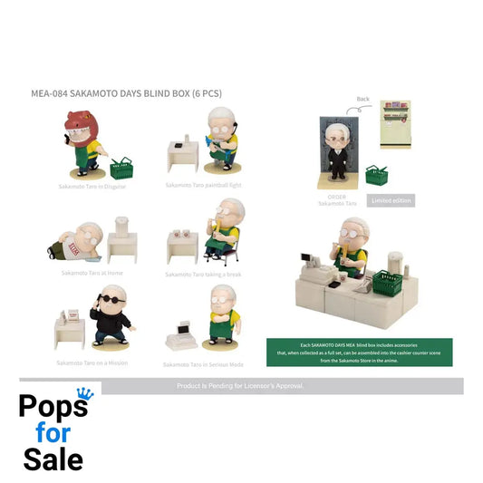 Sakamoto Nichijou Store Series figures Sakamoto Taro Blind Box (6) Mini-figures