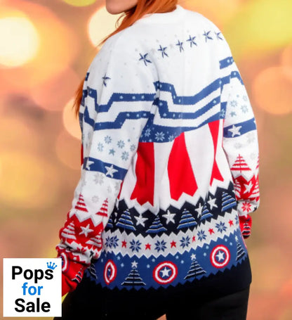 Sam Wilson Captain America Christmas Jumper (Size XS)