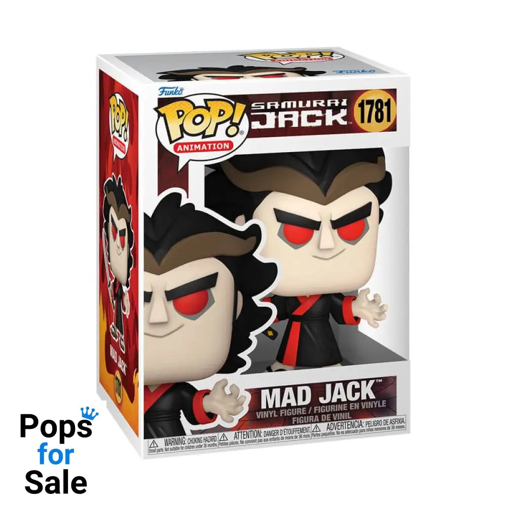 Samurai Jack Pop! Animation Vinyl Figure Mad Jack 9 cm
