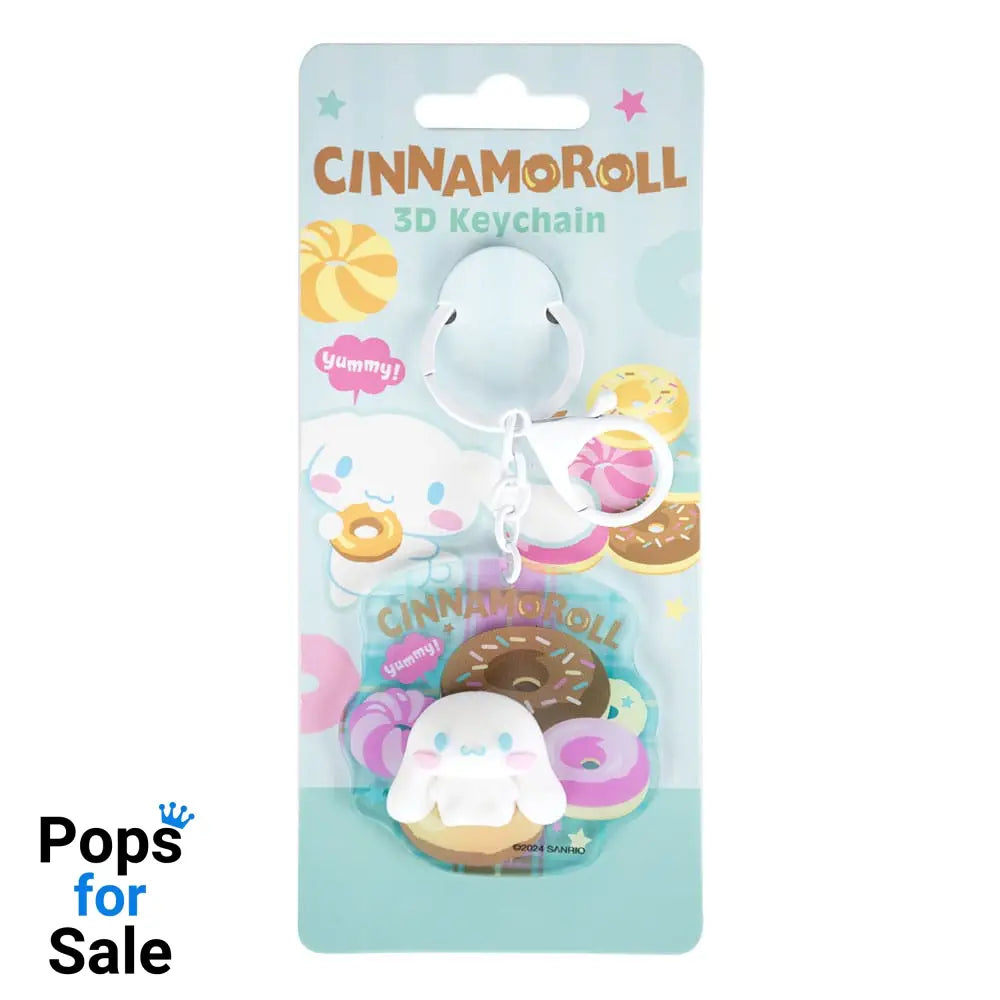 Sanrio 3D Acrylic Keychain Cinnamoroll
