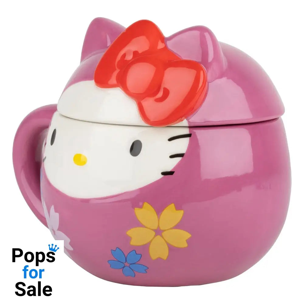 Sanrio 3D Mug Hello Kitty Kitty Daruma