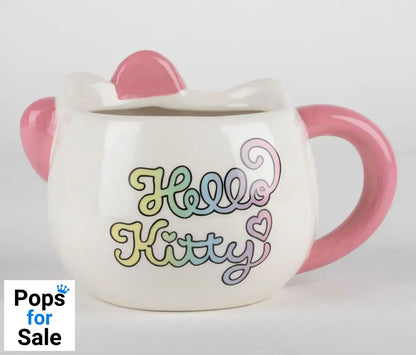 Sanrio 3D Mug Hello Kitty Kitty Kawaii