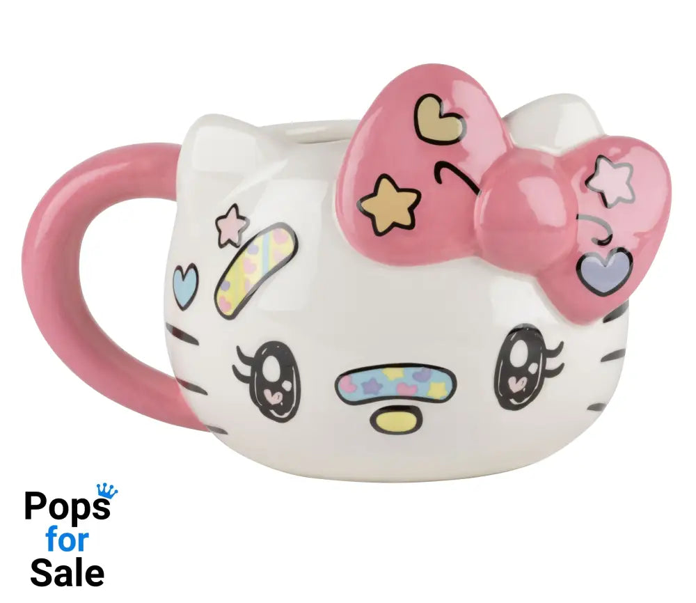 Sanrio 3D Mug Hello Kitty Kitty Kawaii