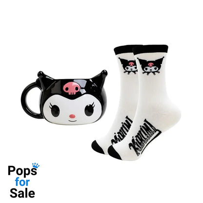 Sanrio 3D Mug & Socks Set Kuromi Cups & Mugs