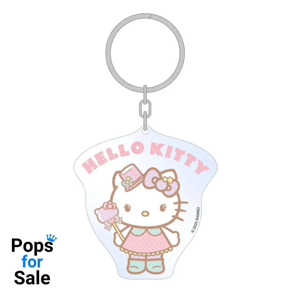 Sanrio Acrylic Keychain Hello Kitty Kawaii 6 cm Keyrings