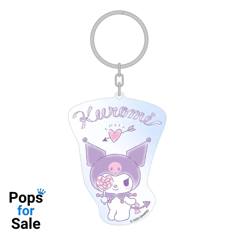 Sanrio Acrylic Keychain Kuromi 6 cm Keyrings