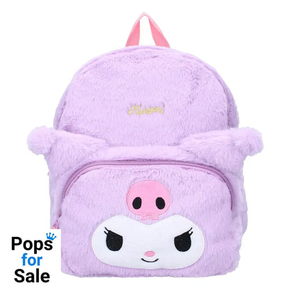 Sanrio Backpack Kuromil Fluffy Festival Purple 26 cm