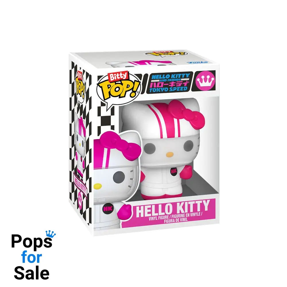 Sanrio Bitty POP! Ride Vinyl Figure Racecar w/HK 2,5 cm