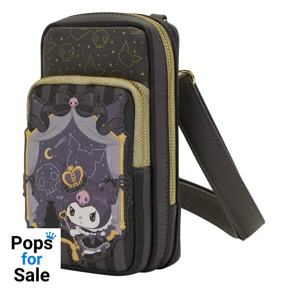 Sanrio by Loungefly Crossbody with Coin Bag 20th Anniversary Kuromi Cell Phone