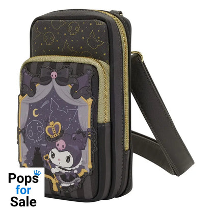 Sanrio by Loungefly Crossbody with Coin Bag 20th Anniversary Kuromi Cell Phone