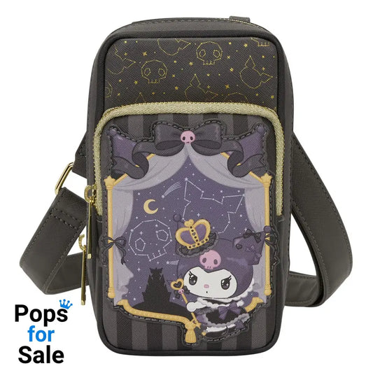 Sanrio by Loungefly Crossbody with Coin Bag 20th Anniversary Kuromi Cell Phone