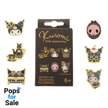Sanrio by Loungefly Enamel Pins Blind Box 20th Anniversary Kuromi Assortment (12) Pins & Brooches,Blind Boxes