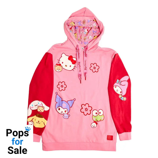 Sanrio by Loungefly Hoodie Sweater Unisex Sanrio & Friends Size XL