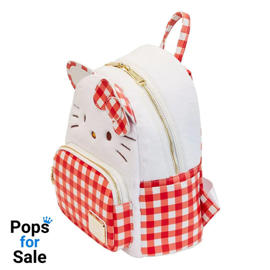 Sanrio by Loungefly Mini Backpack Hello Kitty Gingham Cosplay NEW