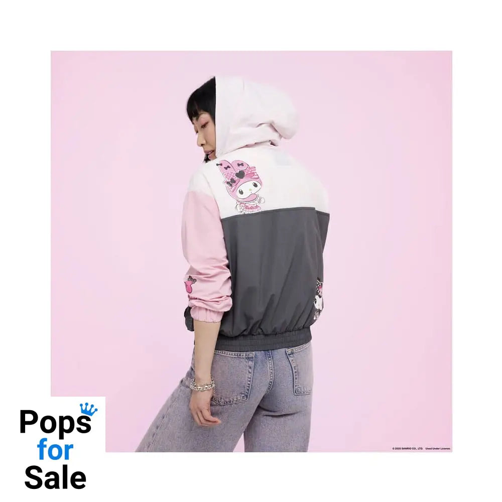 Sanrio by Loungefly Windbreaker Jacket My Melody and Kuromi Size L