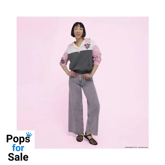 Sanrio by Loungefly Windbreaker Jacket My Melody and Kuromi Size XL