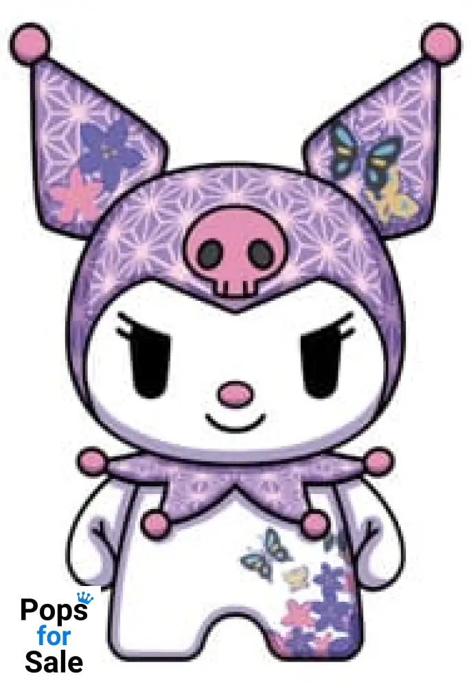 Sanrio DZNR Plush Figure Kuromi Asanoha Edition 18 cm Plushes