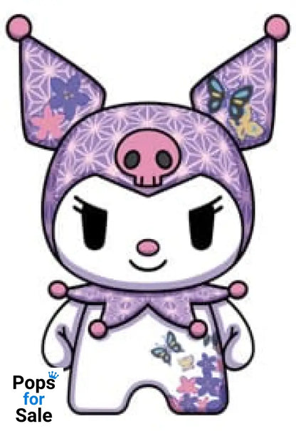 Sanrio DZNR Plush Figure Kuromi Asanoha Edition 18 cm Plushes