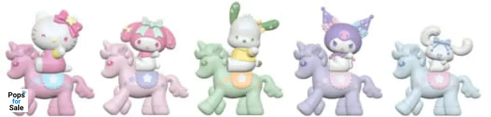Sanrio Equestrian Series Mini Figures Hello Kitty and Friends 5 cm Blind Box Display (12)