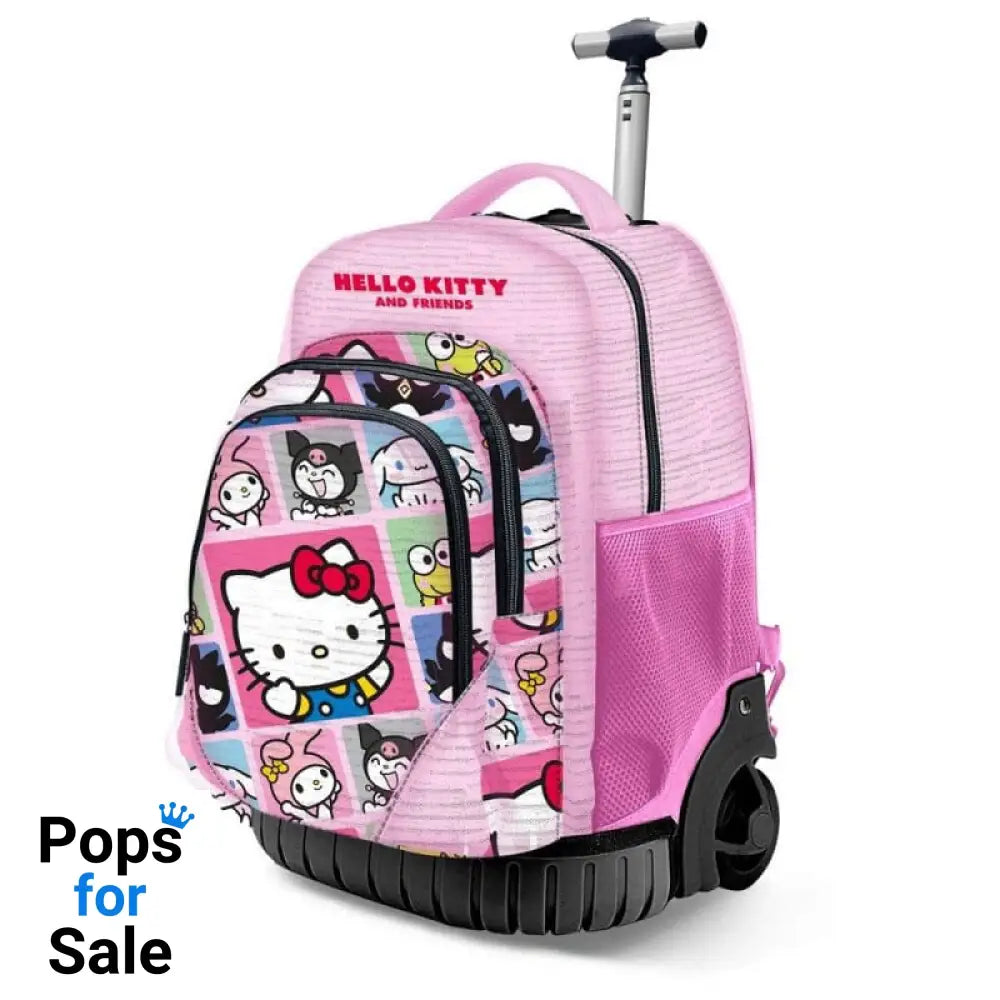 Sanrio Fan GTS Trolley Backpack Hello Kitty Panels