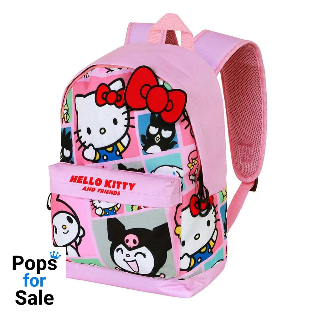 Sanrio Fan HS Backpack Kuromi B & W 2.2 Black Bags