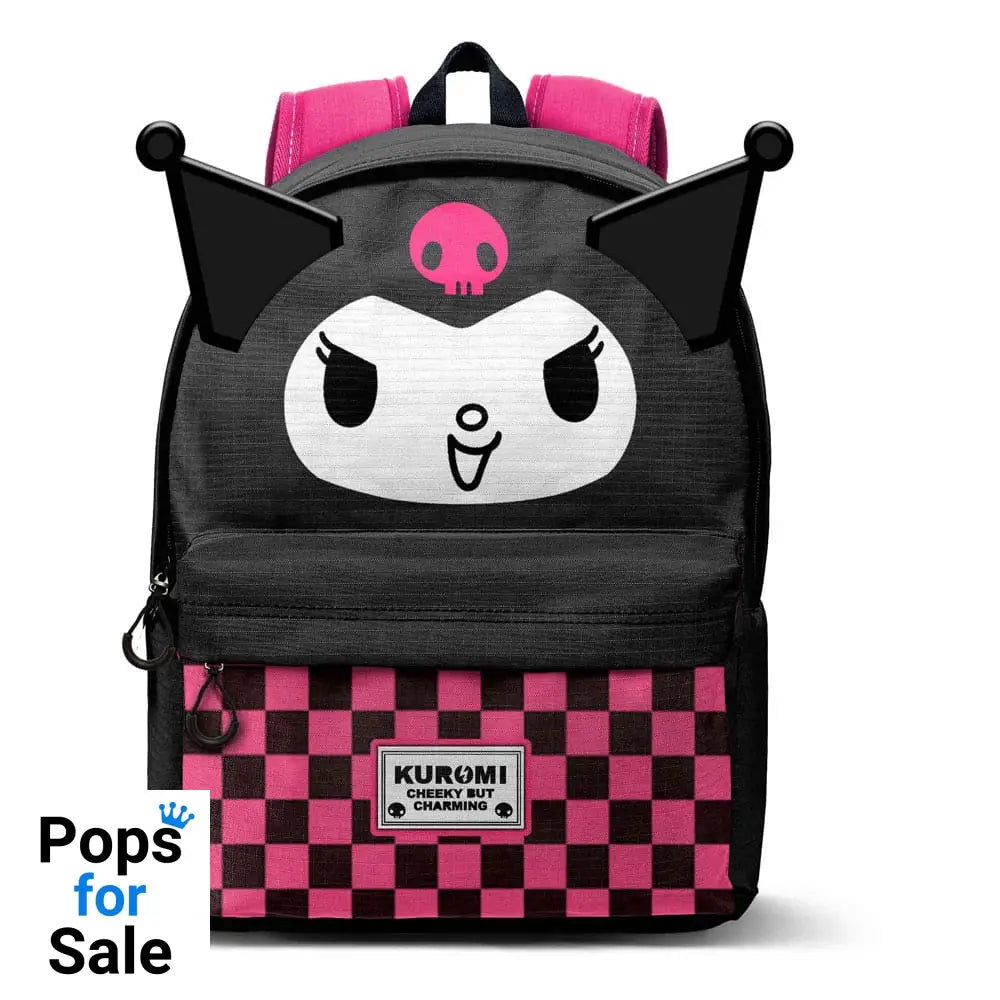 Sanrio Fan HS Backpack Kuromi Chess 2.2 Black