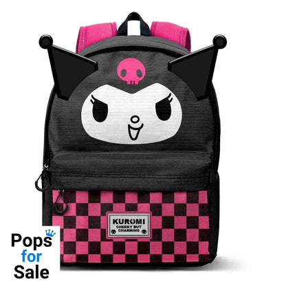 Sanrio Fan HS Backpack Kuromi Chess 2.2 Black Bags