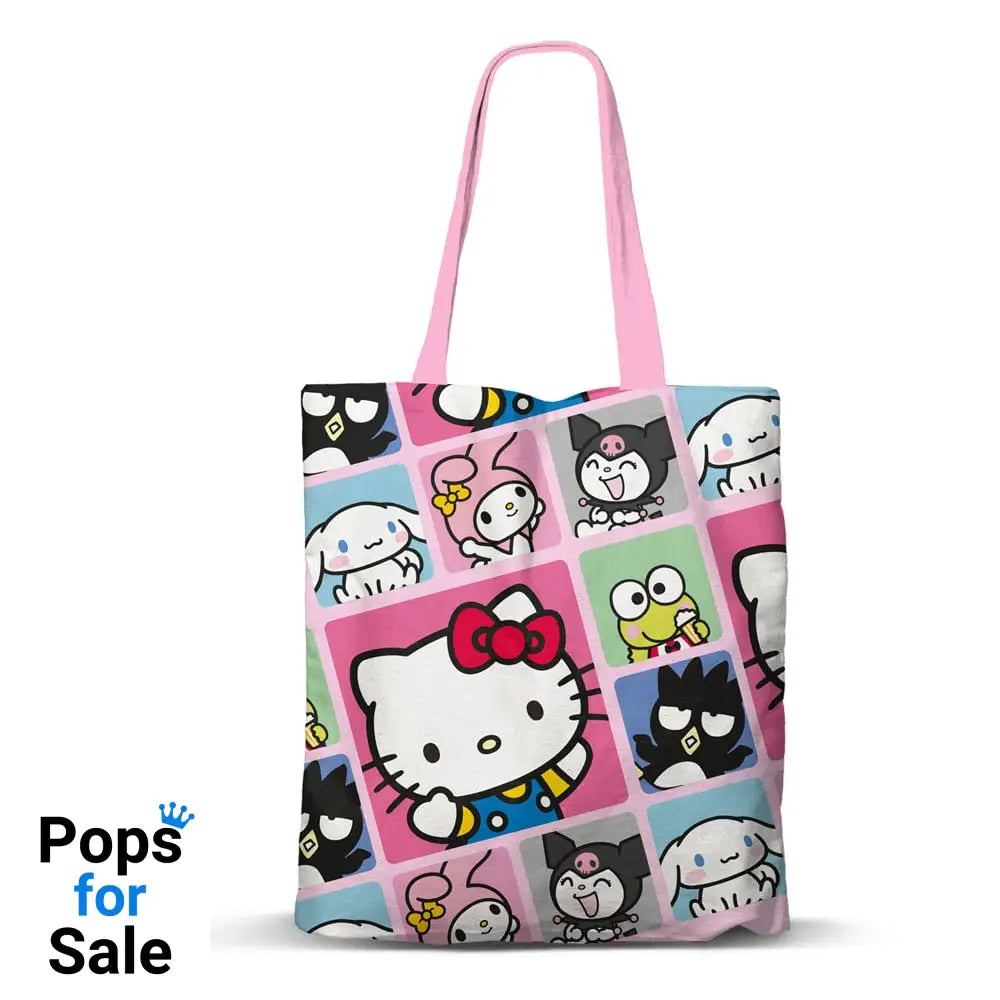 Sanrio FAN Tote Bag Hello Kitty Panels Bags