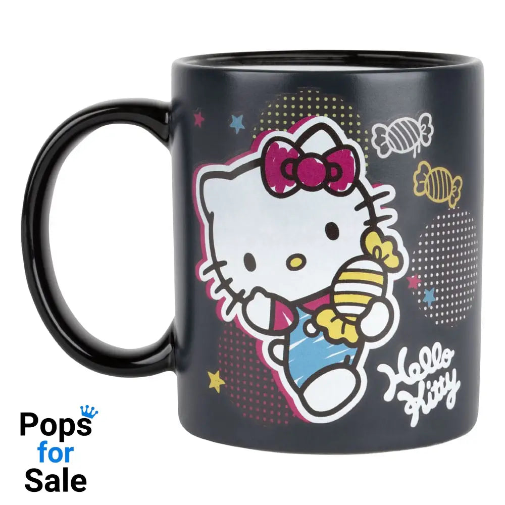 Sanrio Heat Change Mug Hello Kitty Candies 320 ml Cups & Mugs