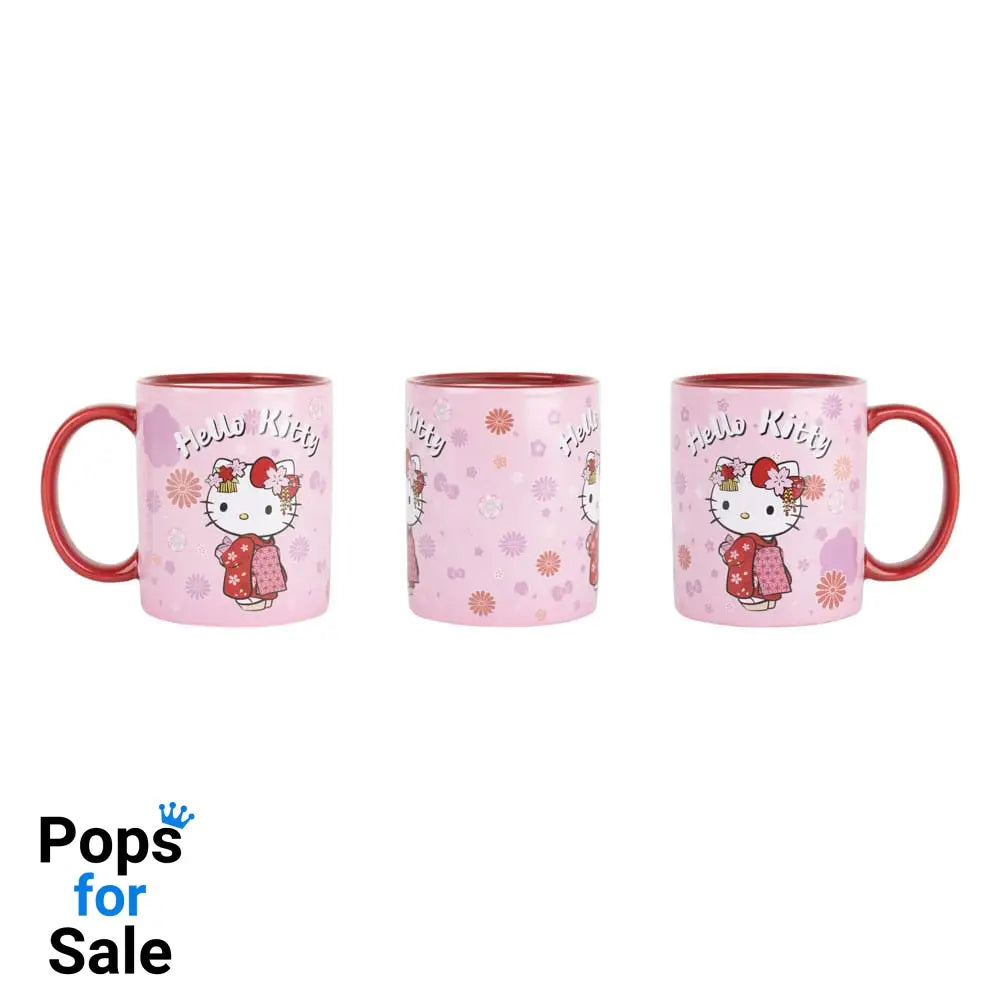 Sanrio Heat Change Mug Hello Kitty Kimono 320 ml