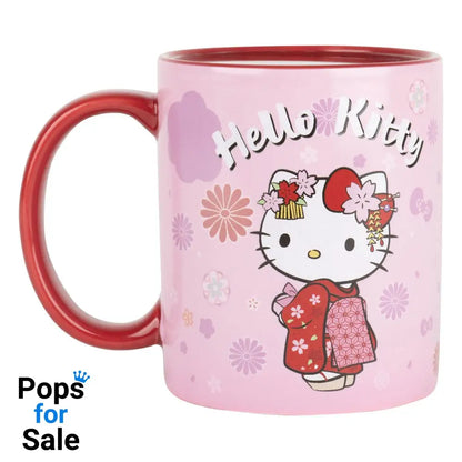 Sanrio Heat Change Mug Hello Kitty Kimono 320 ml Cups & Mugs