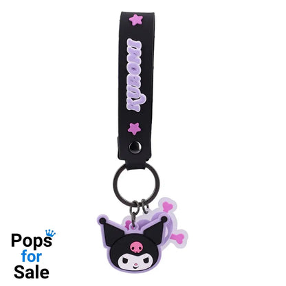 Sanrio Key Chain Hello Kitty & Friends FunKey Chains Black