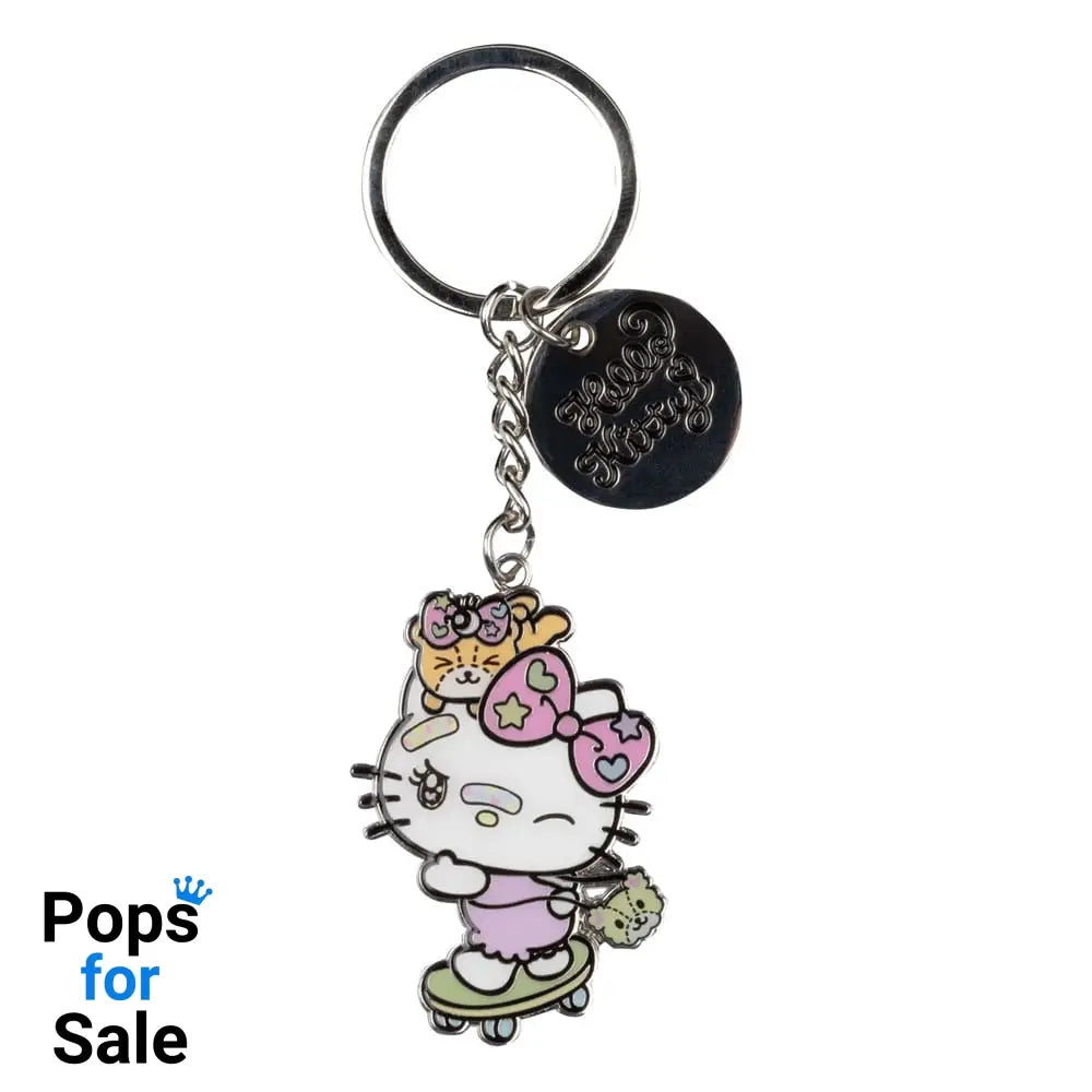 Sanrio Keychain Hello Kitty Skate Keyrings