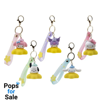 Sanrio Light-Up Star Series Keychain with Hand Strap Hello Kitty and Friends Display (9)