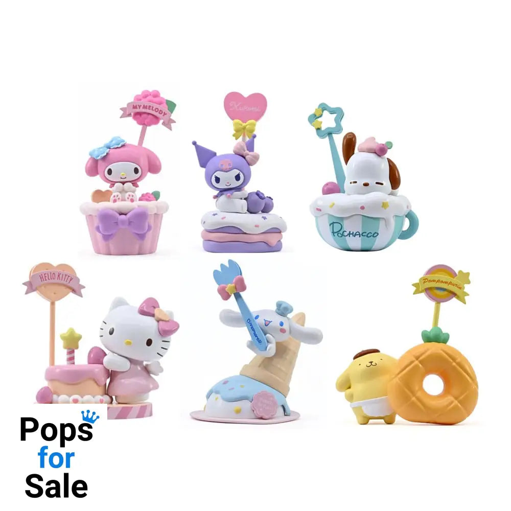 Sanrio Memo Stand Party Time Series Mini Figures Hello Kitty and Friends 5 cm Display (12) Mini-figures