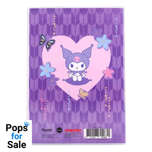 Sanrio Notebook Kuromi Japanese Holographic Checkered