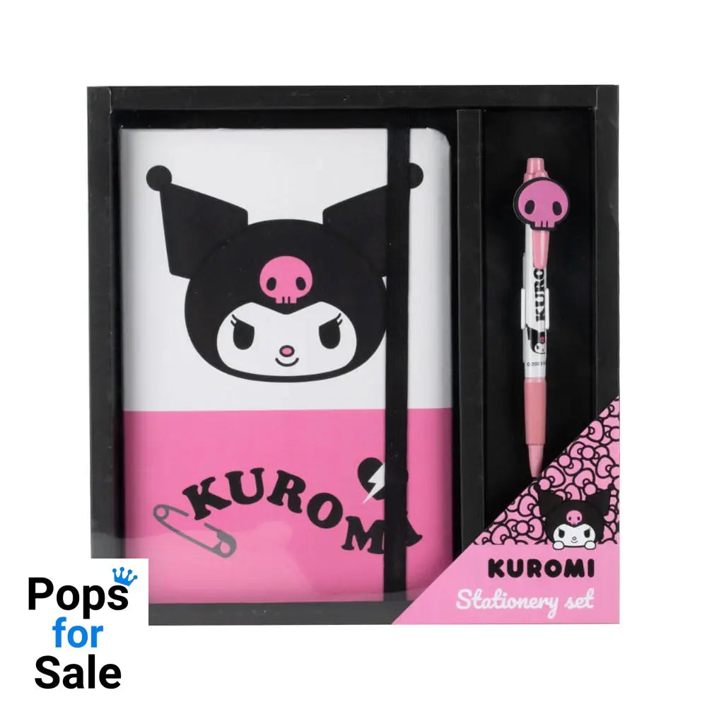 Sanrio Notebook with Pen Gift Set Kuromi