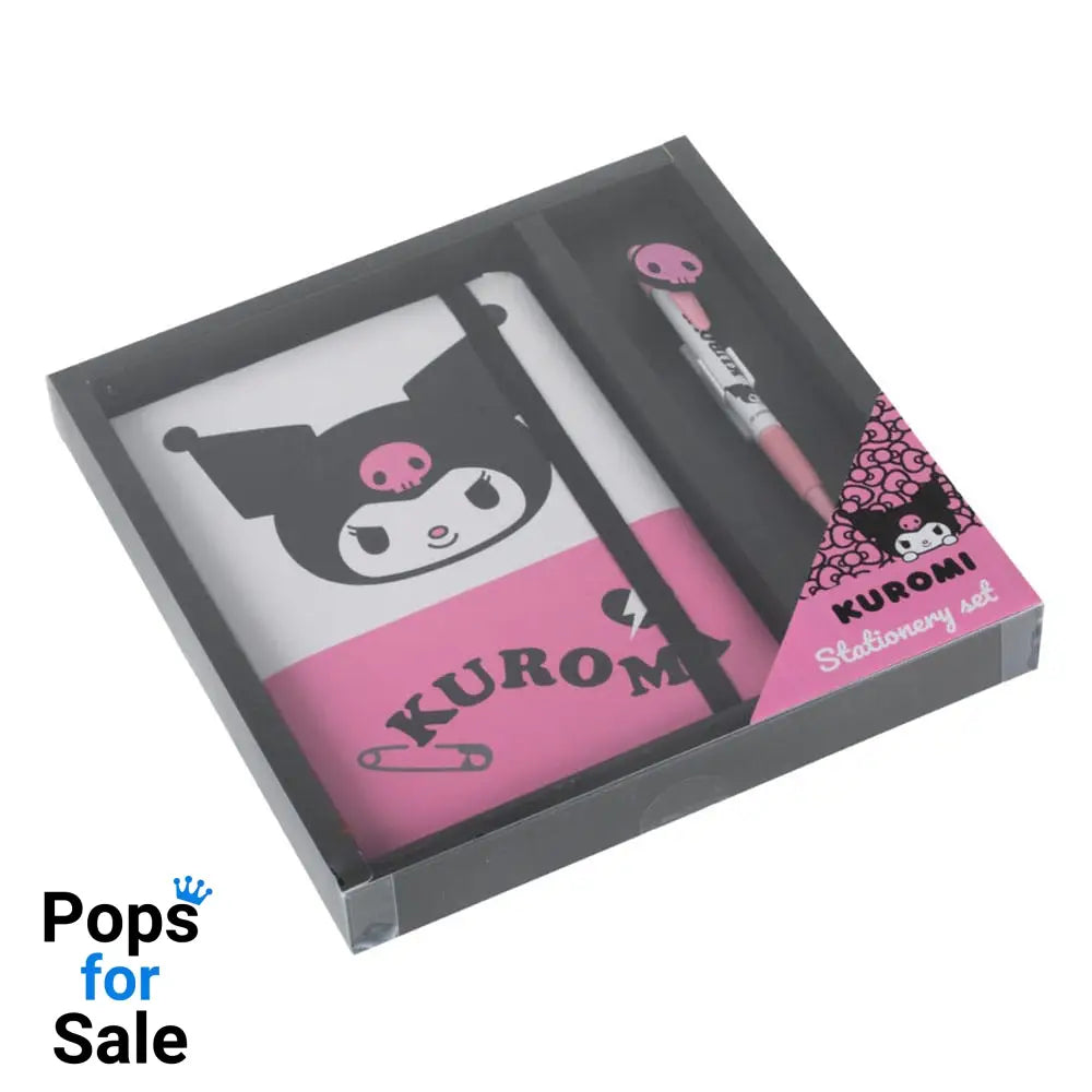 Sanrio Notebook with Pen Gift Set Kuromi