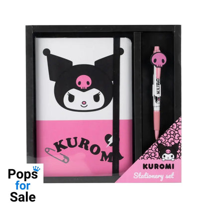 Sanrio Notebook with Pen Gift Set Kuromi Stationery