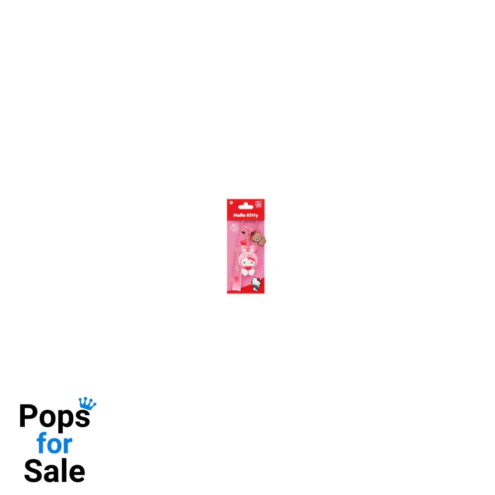 Sanrio Peach Series Keychain with Hand Strap Hello Kitty and Friends Display (12)