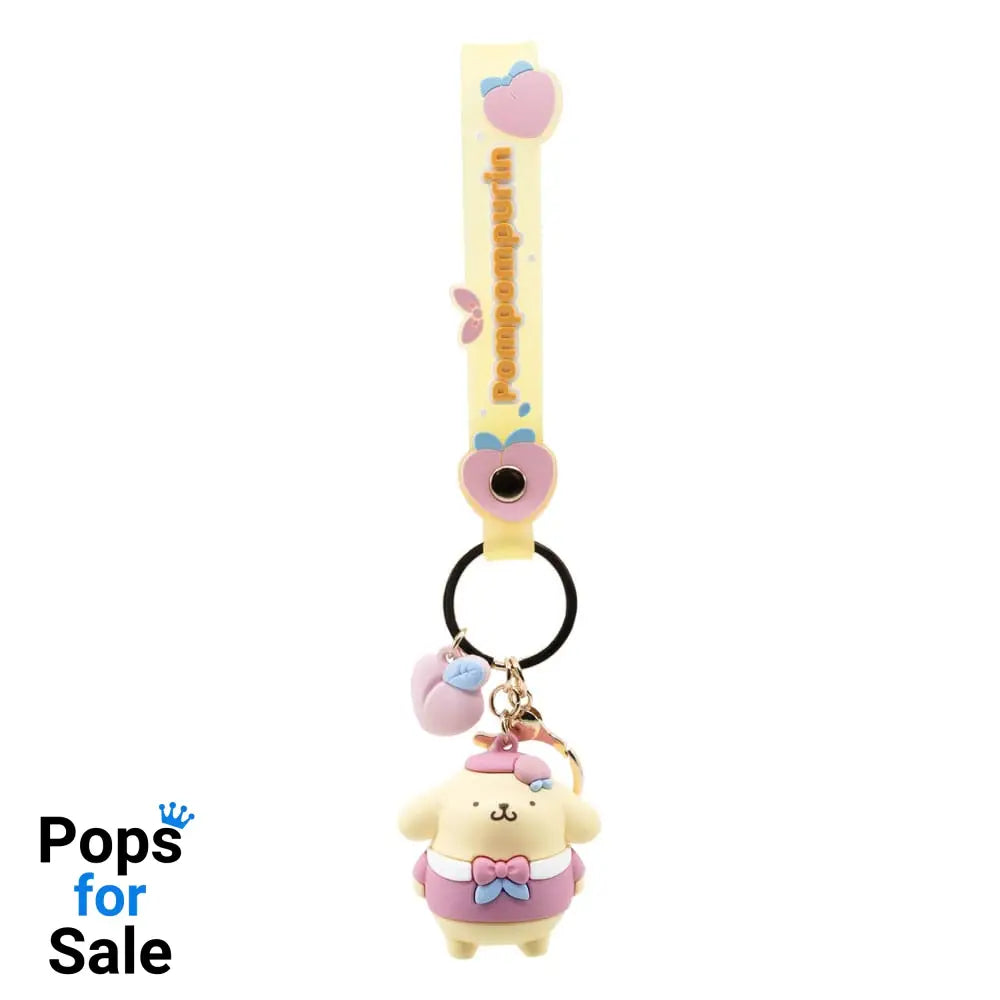 Sanrio Peach Series Keychain with Hand Strap Hello Kitty and Friends Display (12)