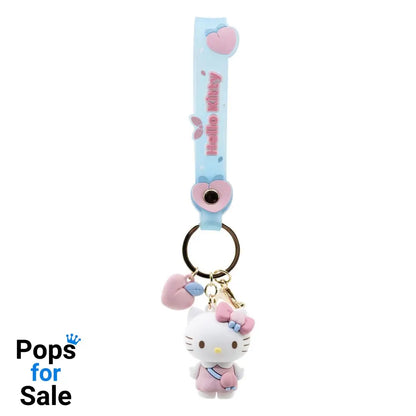 Sanrio Peach Series Keychain with Hand Strap Hello Kitty and Friends Display (12) Keyrings